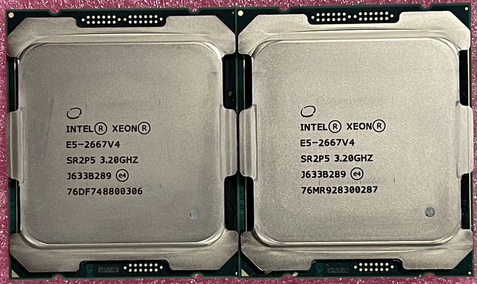 Processeur Intel Xeon E5-2667 V3 SR203 - 3.20GHz 8-Core LGA2011-3 - Occasion Testé