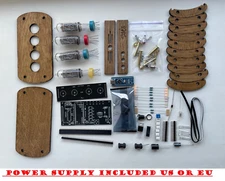 Nixie Clock Kit IN14 (With NEW Tubes, NEVER Used!!!) and Wooden Enclosure. 12h