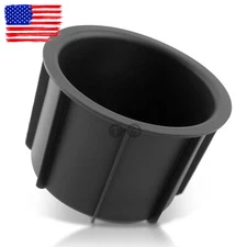 Front Console Cup Holder Insert Black For 2010-2021 Toyota 4Runner 66991-35030
