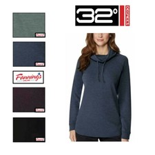 32 Degrees Heat Ladies' Funnel Neck Pullover - B14