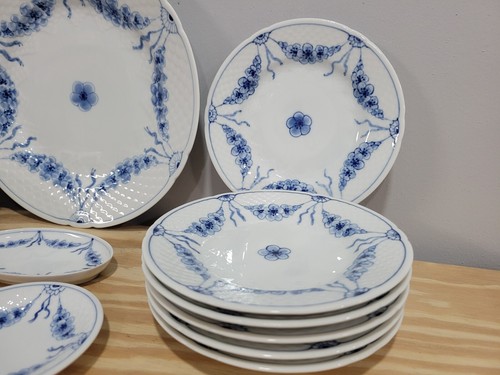 Piatto Cina Bing & Grondahl Impero Osso Blu e Bianco -- SCEGLI - Foto 10 di 11