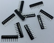 5 X 9 PIN RESISTOR NETWORK SIL COMMON PIN VARIOUS VALUES UK SELLER FREE P+P