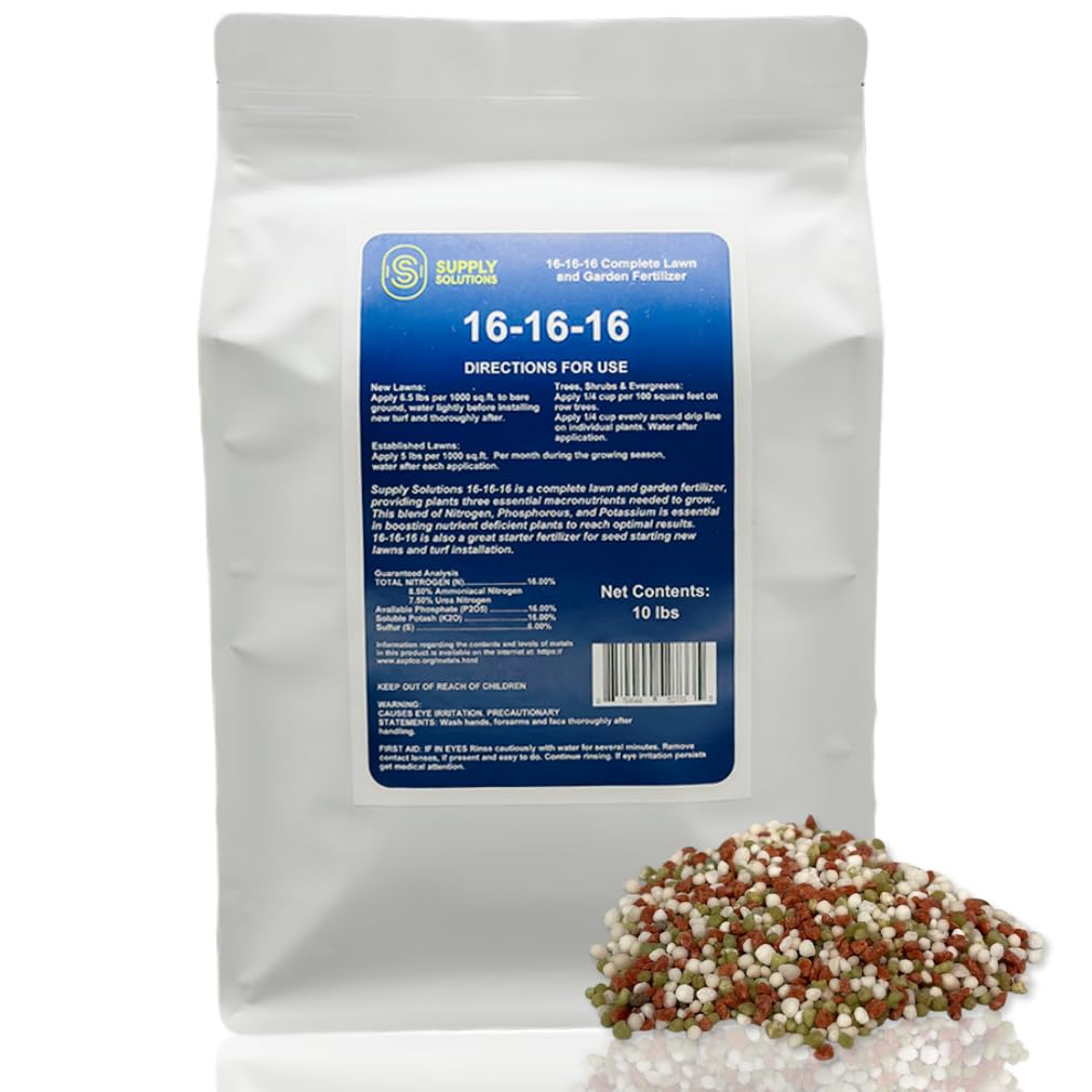 16-16-16 Complete Lawn & Garden All Purpose Granular Fertilizer - the Ultimate P