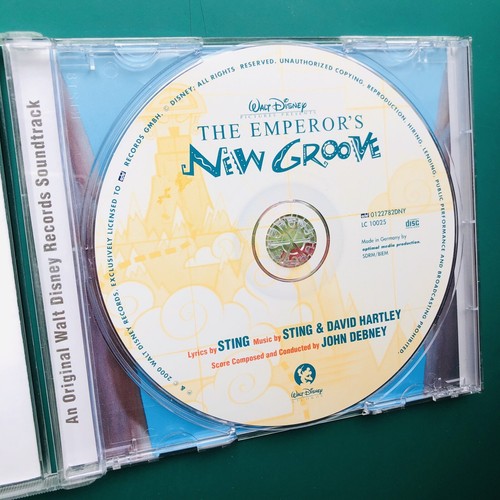 John Debney EMPEROR'S NEW GROOVE Disney Film Soundtrack OST CD Sting ENHANCED VG - Picture 4 of 12