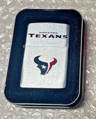 Brand New in Box - Zippo Lighter NFL Licensed Houston Texans, 2002 date ...