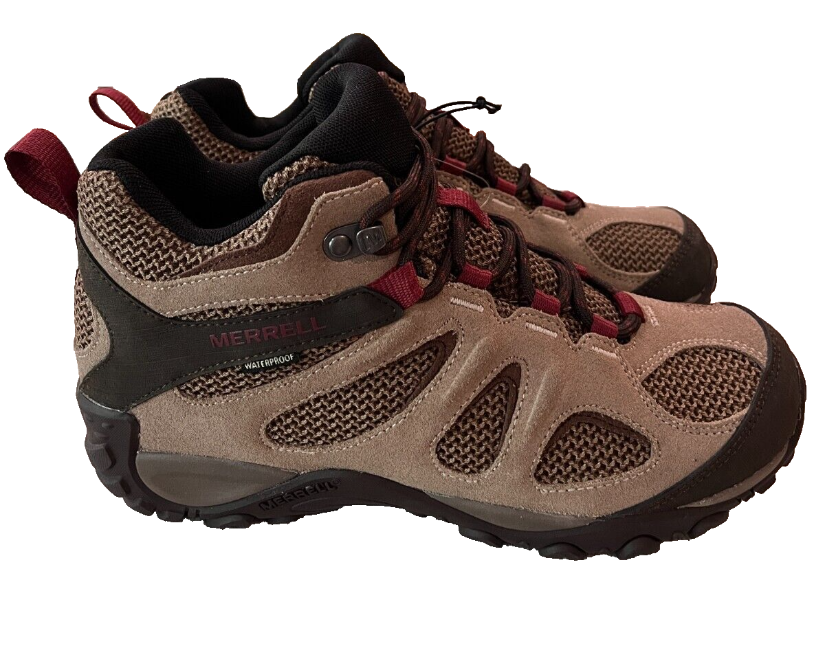 Merrell Yokota 2 Mid WP scarpone da trekking Bracken J77388 sneaker da donna NUOVO taglia 7