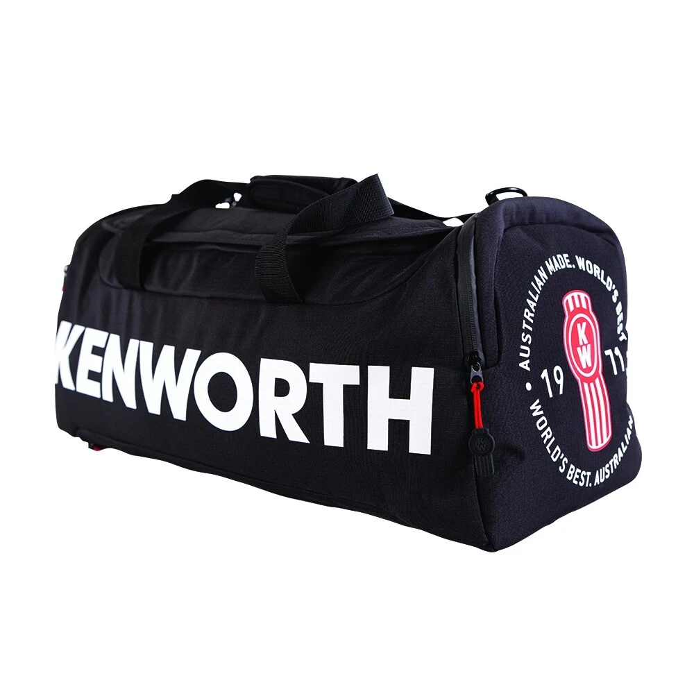 KENWORTH BRANDED Sports duffle bag with logo 58cm x 30cm x 30cm