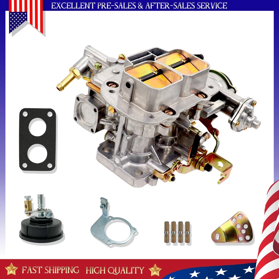 2 Barrel Carburetor For Weber 32/36 DGV DGEV Nissan Mazda Toyota Pickup 20R 22R — 第 2/4 张图片