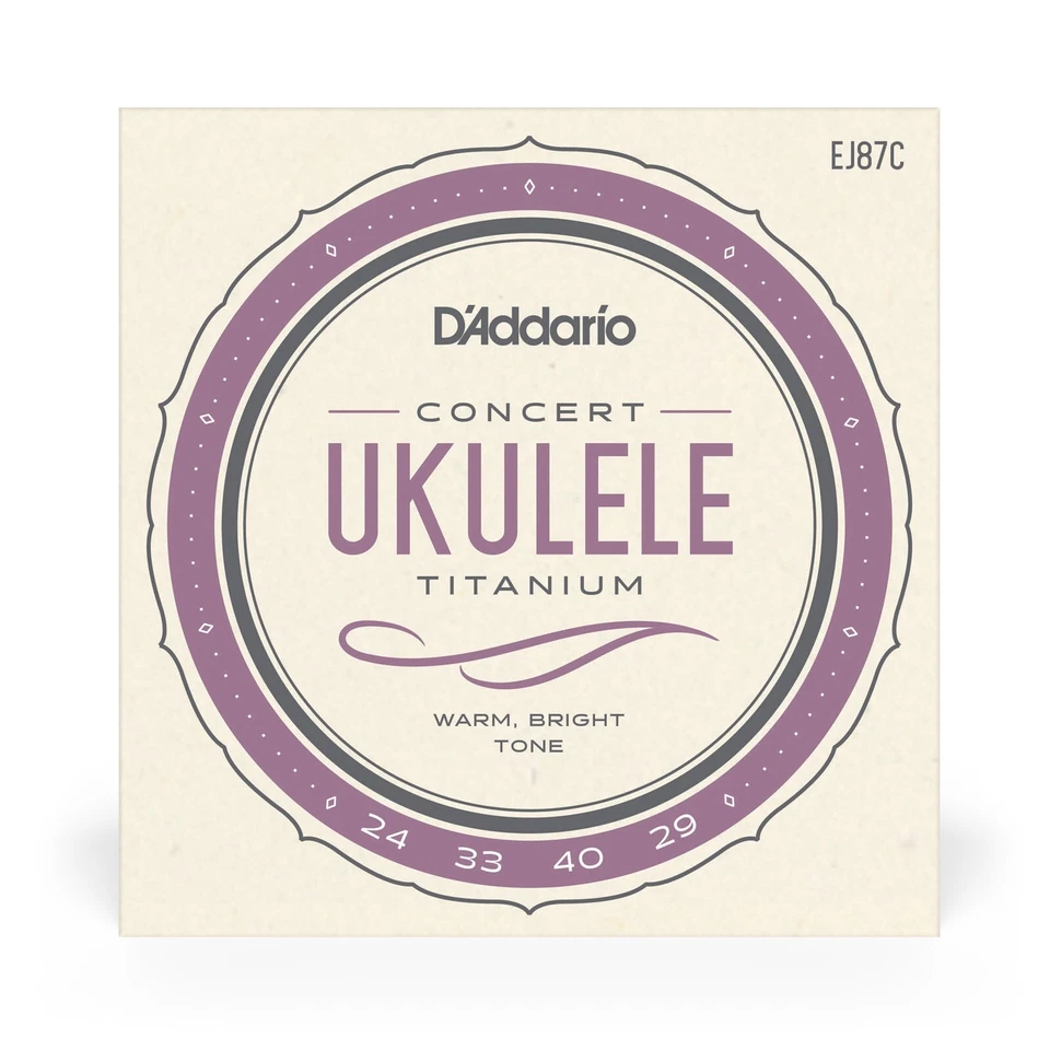 D'Addario Ukulele Strings 5 Sets Titanium Concert EJ87C - Image 2 of 4