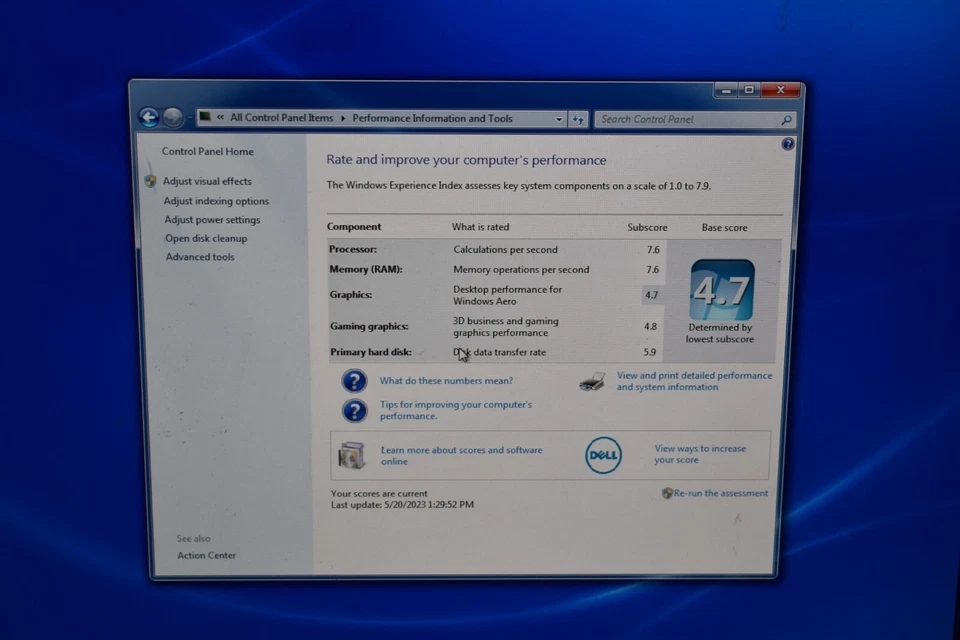 Dell Optiplex Quad Core i7-2600 3.4GHz 4GB RAM 500GB HD Windows 7 Pro 32-Bit - Image 3 of 4