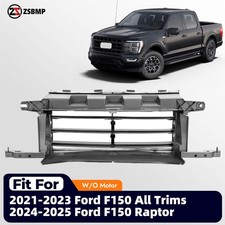 Lower Radiator Shutter Grille W/O Motor For 2021-2023 Ford F150 2024-2025 Raptor