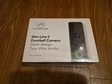 Alarm.com Slim Line II Doorbell Camera ADC-VDB106X - NEW SEALED