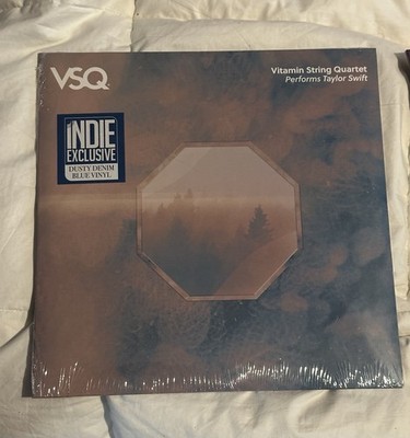 Vitamin String Quartet Performs Taylor Swift Denim Blue Vinyl Indie Exclusive
