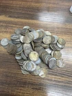 (125 Ct) 1943 Steel Cent 'Silver' Penny 125 Coins Bulk WWII Collection