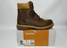  TARIFF-FREE Timberland Premium 6 Inch Boot Med Brown Men's Size 9 Leather
