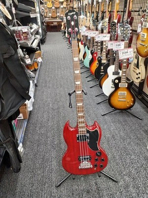 (EPIPHONE) EB-3 Used 2001 Okoume body Okoume neck Red w/Soft case From JAPAN