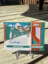 2024 Panini Rookies & Stars Chop Robinson Freshman Orientation Prime /25