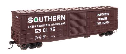 Walthers Mainline 910-46723 escala HO 50' Waffle Boxcar RTR Southern #530176 | Zustand: New