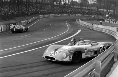Nanni Galli Robin Widdows Equipe Matra Elf Matra MS630 650 slides- 1969 Photo 2