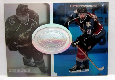 Peter Forsberg 998-99 SPX Global Impact Spectrum#109/225!Colorado Avalanche Star