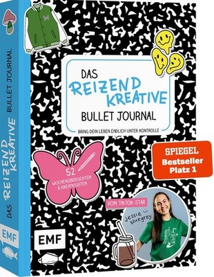 Das reizend kreative Bullet Journal - vom TikTok-Star jessiebluegrey - Bring dei