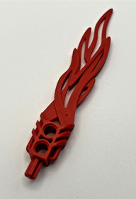 LEGO Bionicle 32558 Red Flame Sword Weapon 2x12 2 Pin Holes Toa 8534