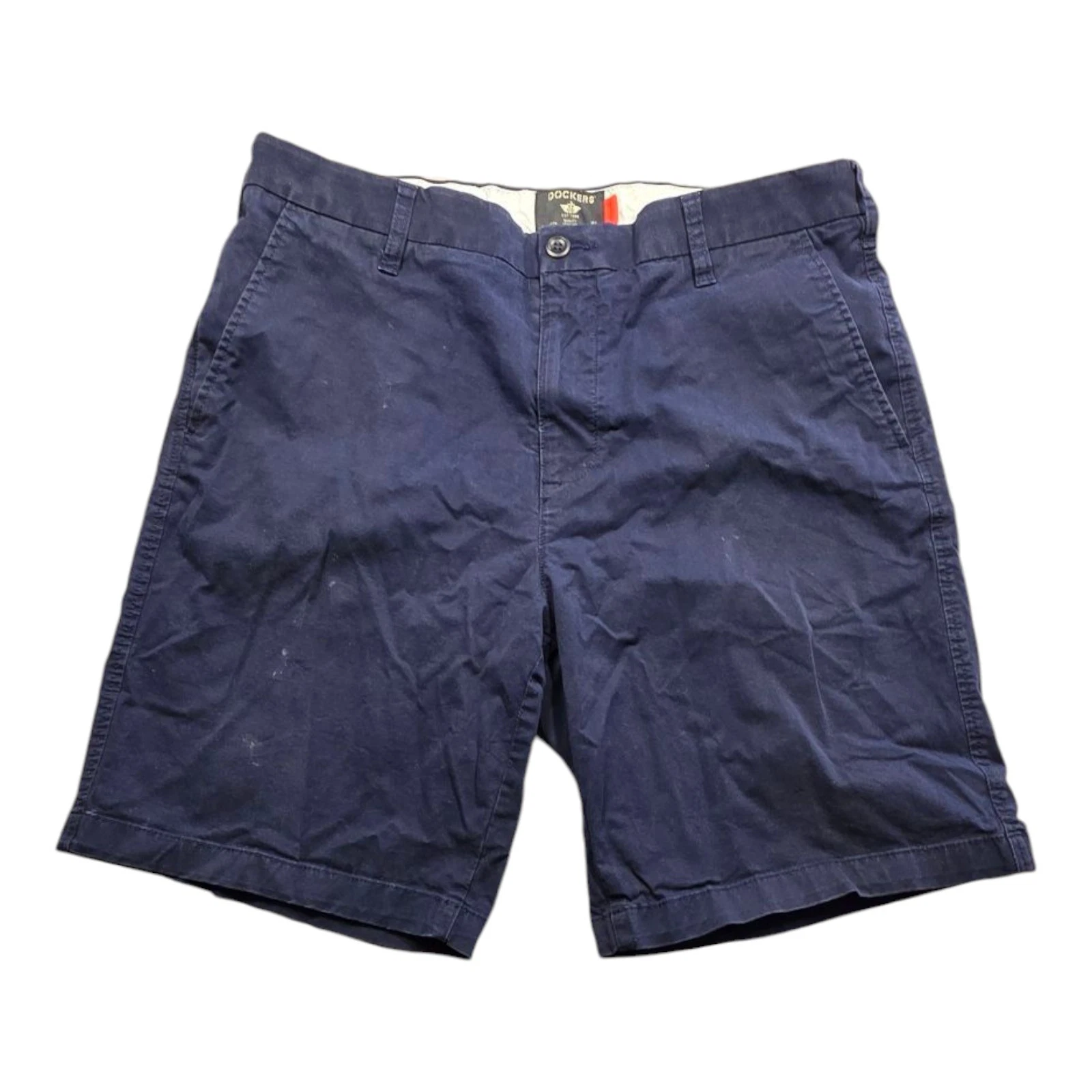 Short Dockers homme 34 bleu marine Supreme Flex