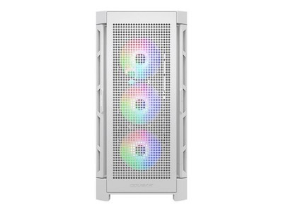 COUGAR CGR5AD1WRGB RGB Mid-Tower ATX Case White Mesh/Glass Panels