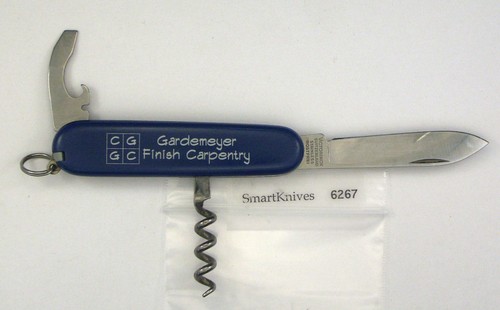 Victorinox Waiter Schweizer Taschenmesser (blau) - gebraucht, sehr gut mit Namen #6267 - Bild 2 von 5