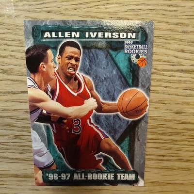 Allen Iverson # 73 '96-97 ALL-ROOKIE-TEAM 1997 the score board