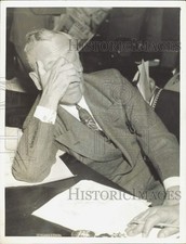 1939 Press Photo General Motors chairman Alfred P. Sloan Jr. in Washington