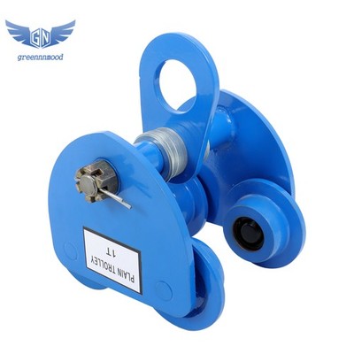 Manually Trolley 1 Ton, Steel Push Beam Trolley, Plain Trolley Crane 65-150mm