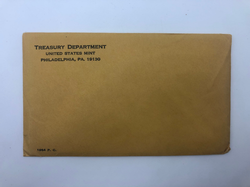 Sealed 1964 U.S. Treasury Complete 5 Coin Proof Set 90% Silver Kennedy Half - 第 1/3 張圖片