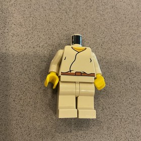 Lego Anakin Skywalker Vintage Minifigure Star Wars Episode 1 Yellow 7141 SW007