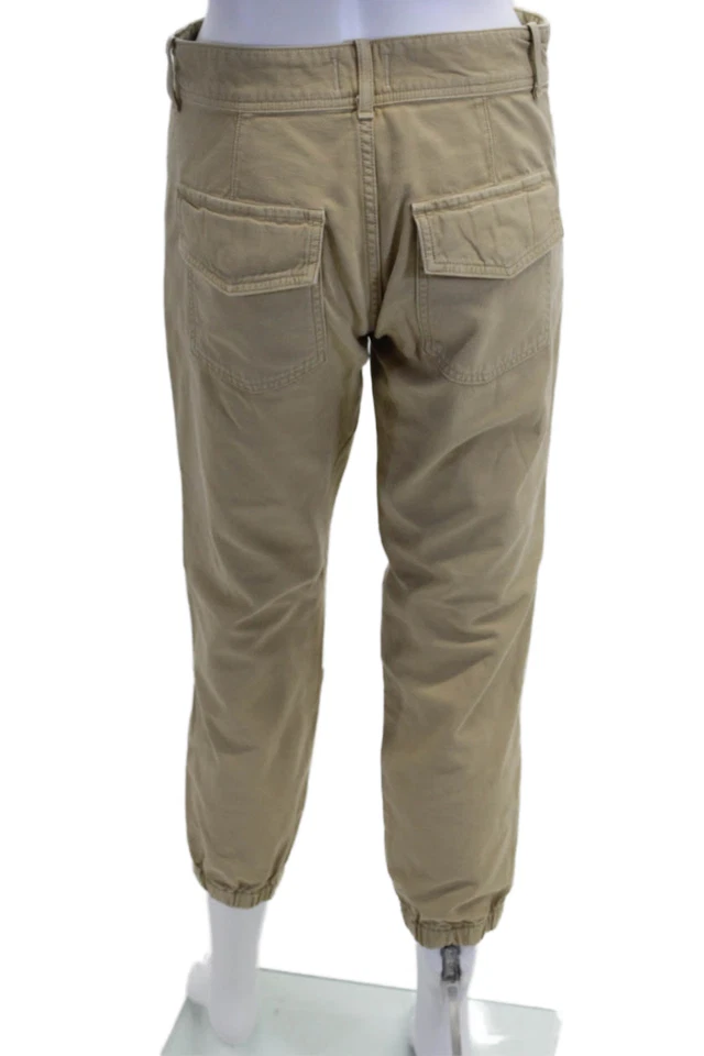 Citizens of Humanity Unisex Cargo Jogger Khakis Pants Beige 100% Cotton Size 24 - Image 3 of 4