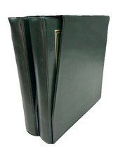 Cartella con Custodia per Album Francobolli tipo Marini Secrian C71 Verde