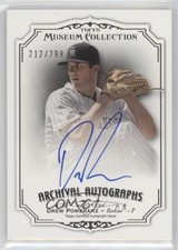 2012 Topps Museum Collection Archival 212/299 Drew Pomeranz #AA-DP Auto 0z19