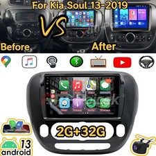 Est reo de 9" con Android 13 para Kia Soul 2013-2019 CarPlay, GPS, Wifi, 2 32G