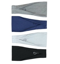 Maven Thread Women's 4-Pack Workout Headbands Yoga Running Sweat-Wicking No-Slip