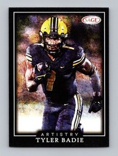 2022 SAGE Artistry #88 Tyler Badie Near Mint or Better