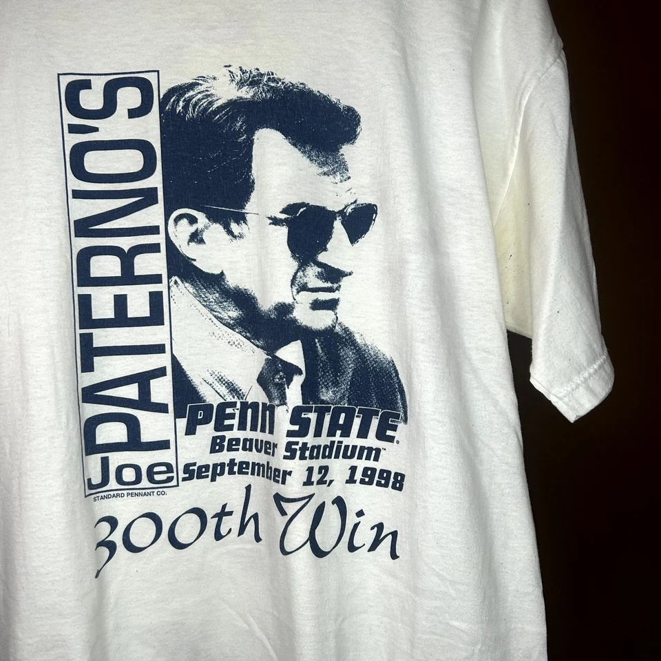 Vintage Joe Paterno Penn State T-Shirt - Image 4 of 4