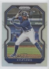 2021 Panini Prizm Tier II Silver Prizm Kyle Lewis #117 0f2i