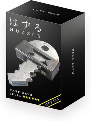 Hanayama Cast Puzzle Huzzle Cast LEVEL 6, KEY  