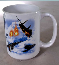 U. S. Air Force Coffee/Tea Mug 12 oz. Heavy Ceramic Cuppa Made in USA B10