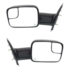 Tow Mirror Set For 2002-2008 Dodge Ram 1500 2003-2009 Ram 2500 3500 Lh Rh Pair