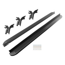 Black Running Board Side Steps for Honda Pilot 2023-2025 Aluminum Alloy Design