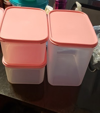 OFFERTA!! NUOVO!! Tupperware Modular Mates CONTENITORI rettangolari trasparenti 6 pezzi (3/3)