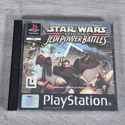 Star Wars Episode 1 Jedi Power Battles PS1 Playstation 1 Spiel - sehr guter Zustand   mit Anleitung