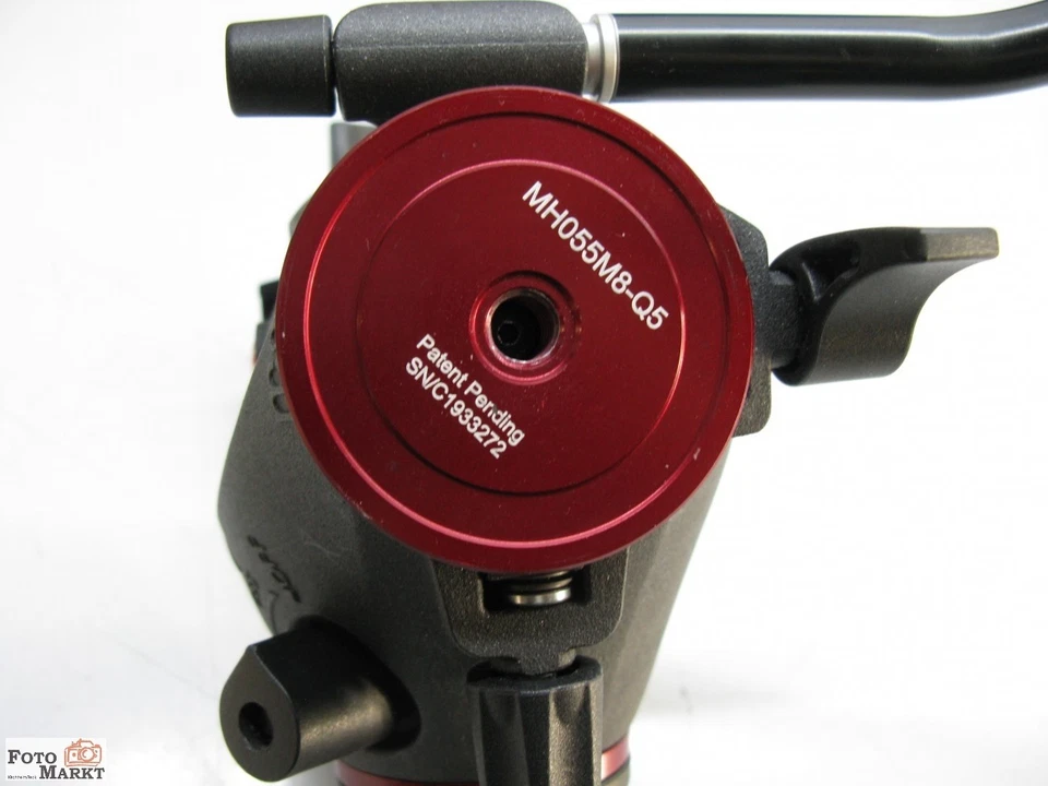 Manfrotto MH055M8-Q5 Magnesium Foto- & Videokopf + 501PL Wechselplatte 360° 7KG - Bild 4 von 4
