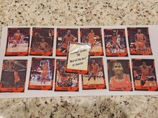 1990 Michael Jordan Best of the Best Card Set (12 Cards & Title Card)